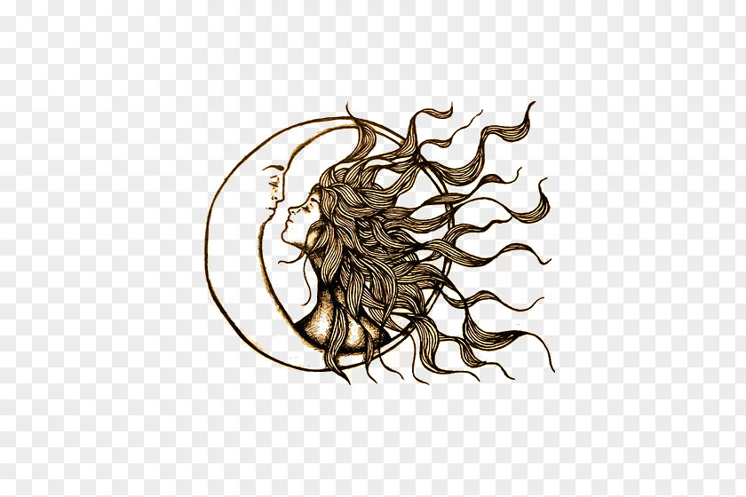 Moon Pokémon Sun And Drawing Solar Eclipse Sketch PNG