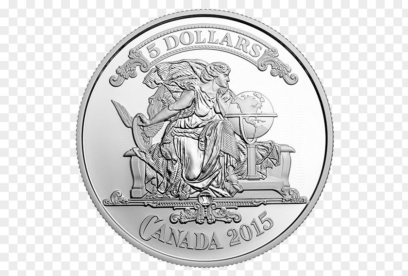 Bank Note Coin Canada Silver Banknote PNG