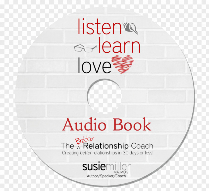First Anniversary Listen, Learn, Love: How To Dramatically Improve Your Relationships In 30 Days Or Less! Paperback Book Brand Compact Disc PNG