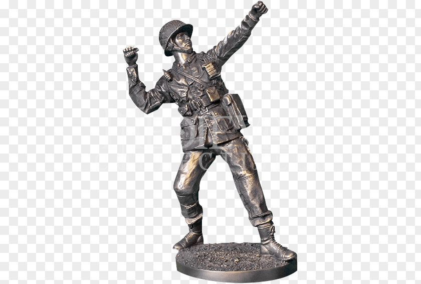 Grenade Soldier Figurine Infantry Statue Military PNG