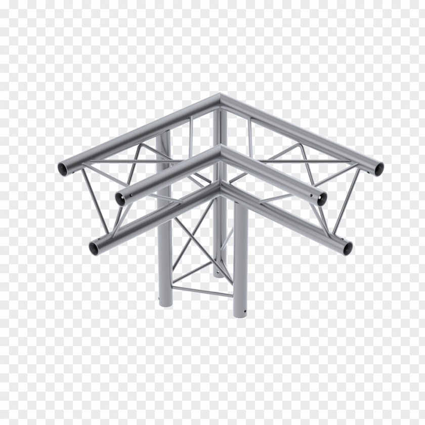 Triangle Truss Vertex Structure PNG