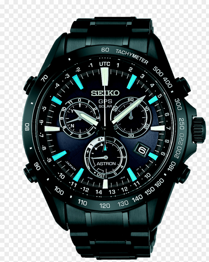 Watches Astron Solar-powered Watch Seiko Chronograph PNG