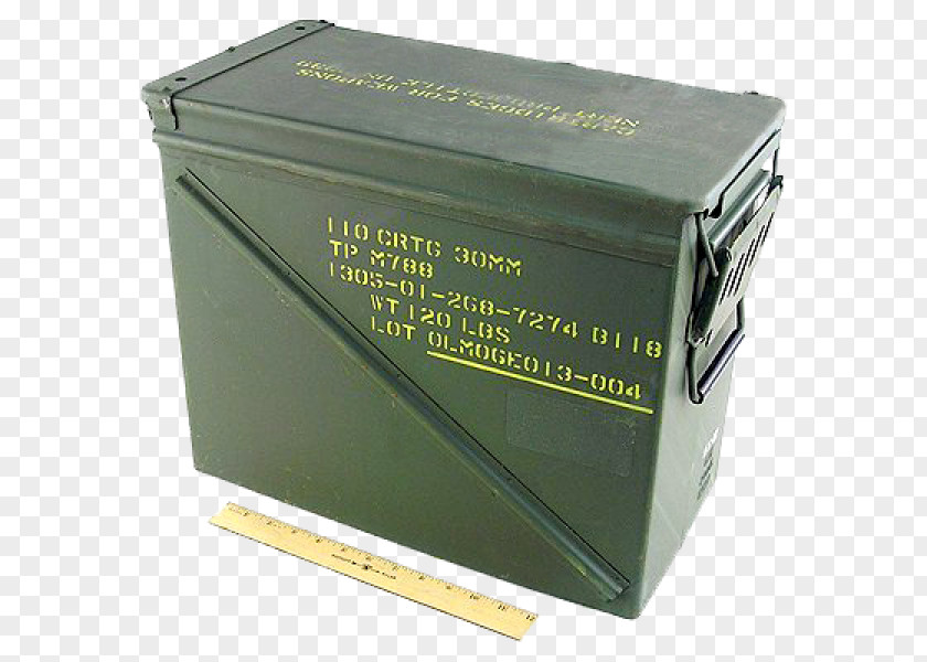 Ammunition Box 30 Mm Caliber Cartridge PNG
