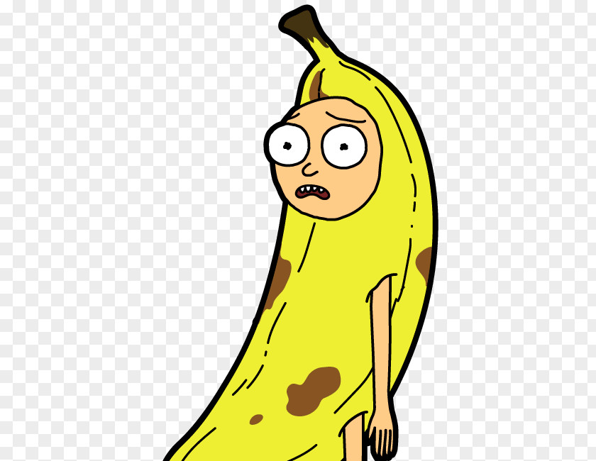 Banana Morty Smith Pocket Mortys Rick Sanchez Clip Art PNG