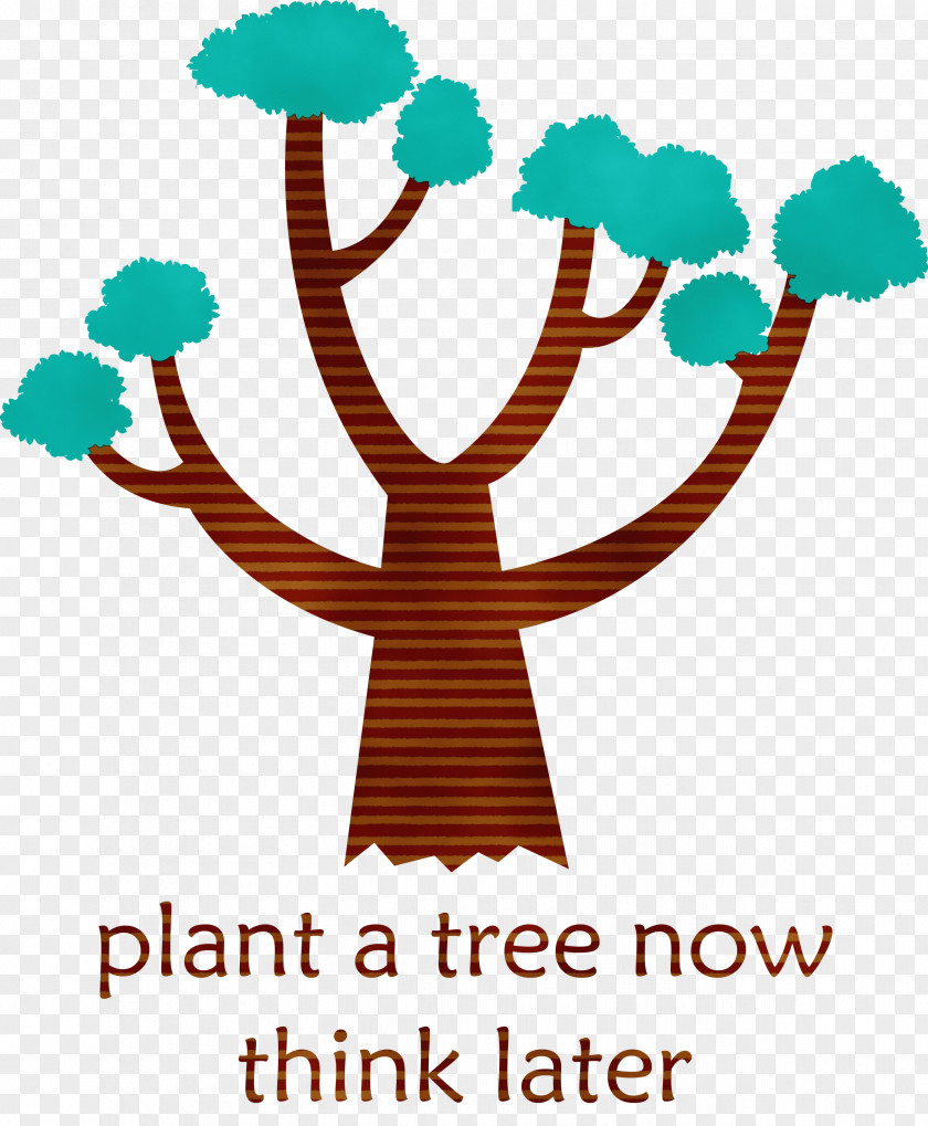 Logo Leaf Meter Tree Teal PNG