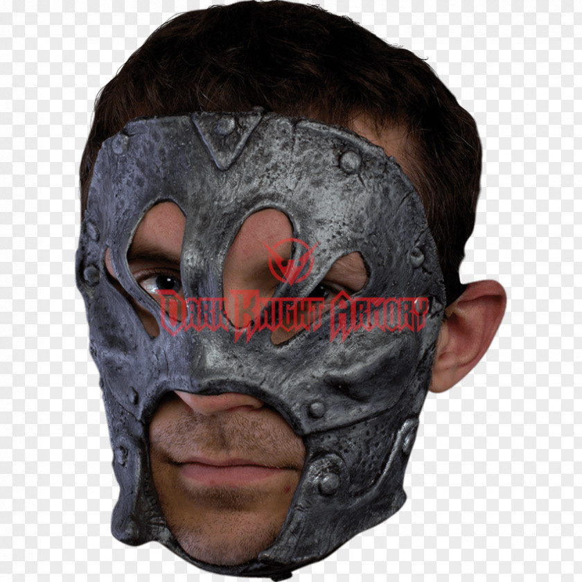 Mask Latex Silver Copper Berserker PNG