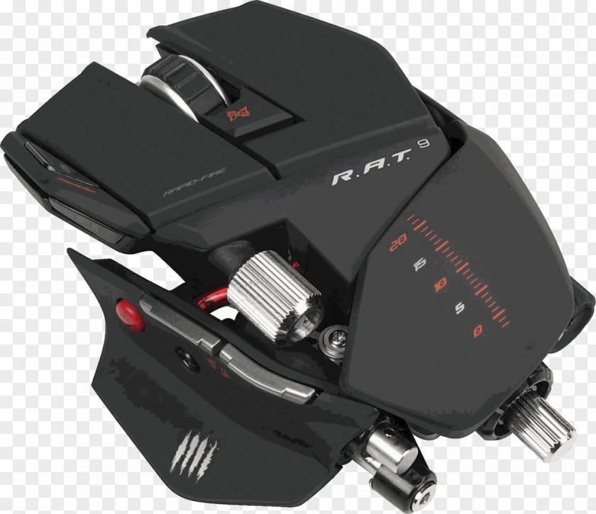 Rat Computer Mouse Mad Catz Pointing Device PNG