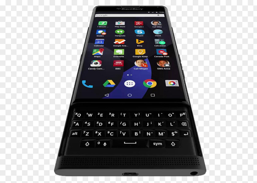 Smartphone BlackBerry Priv Z10 LG Optimus Slider Android PNG