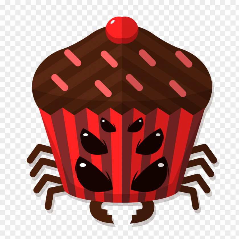 Spider Terrible Shape Cake Creativity PNG