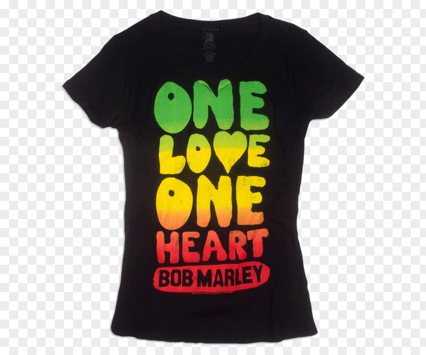 T-shirt One Love, Heart Love/People Get Ready Reggae Jamaica PNG