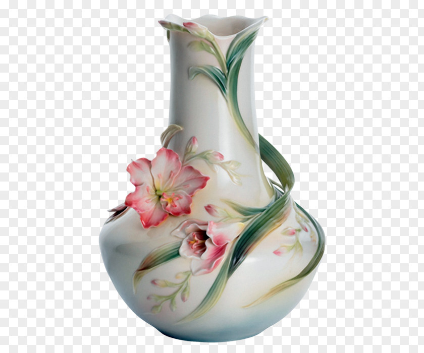 Vase Franz-porcelains Painting Ceramic PNG