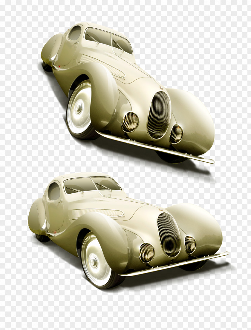 Classic Car Poster PNG