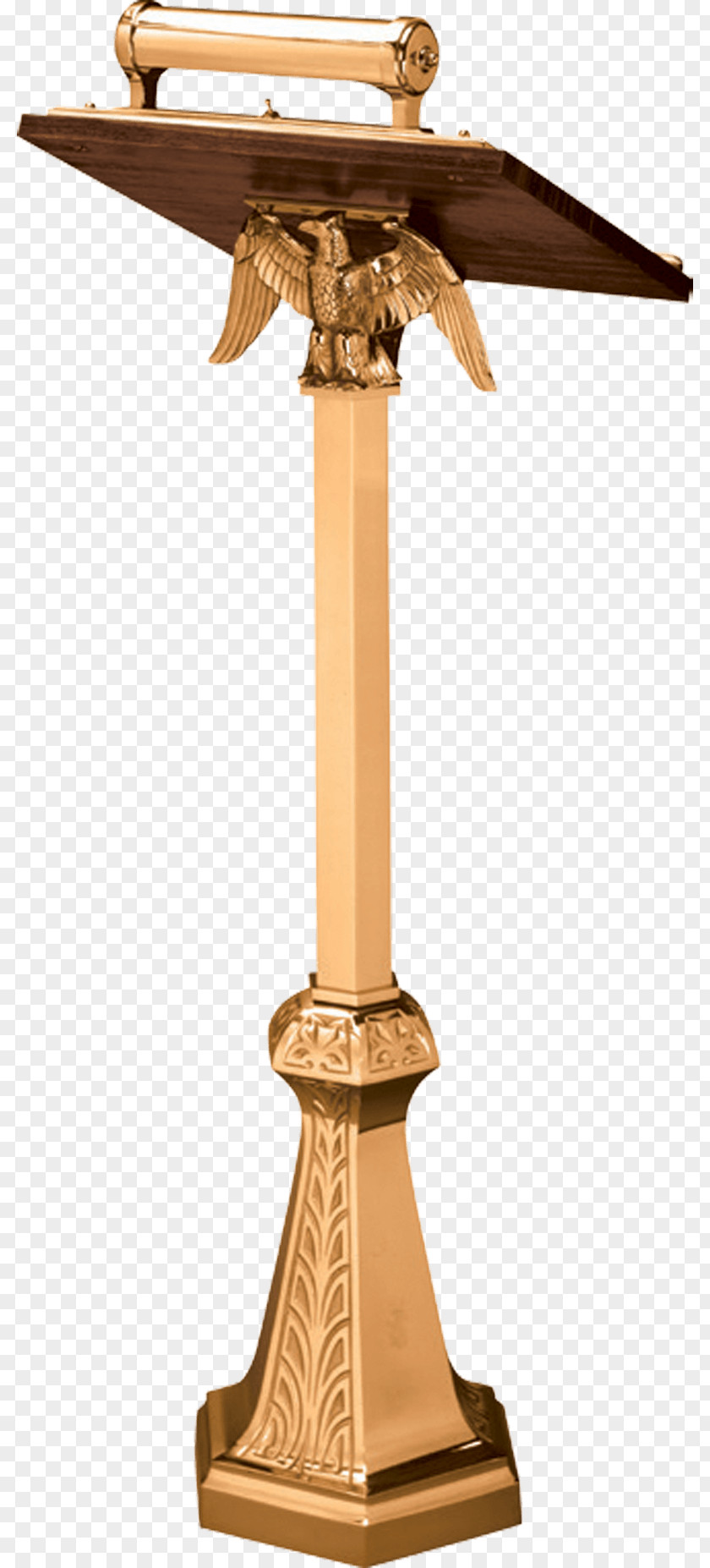 Eagle Lectern Pulpit Aquinas & More Catholic Goods Brass PNG