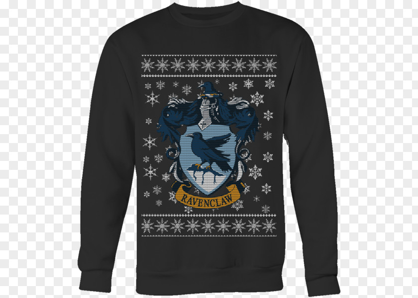 Harry Potter Ugly Christmas Sweater (Literary Series) Ravenclaw House Hogwarts School Of Witchcraft And Wizardry Slytherin PNG