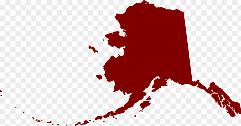 Map Flag Of Alaska PNG