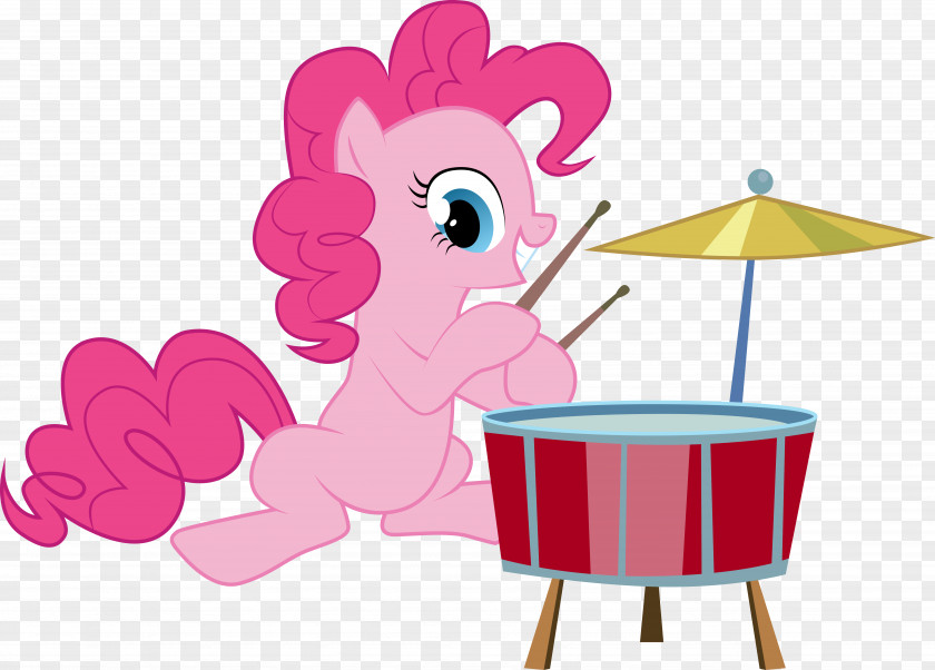 Pinkie Pie Pony Derpy Hooves Drum Kits Rimshot PNG