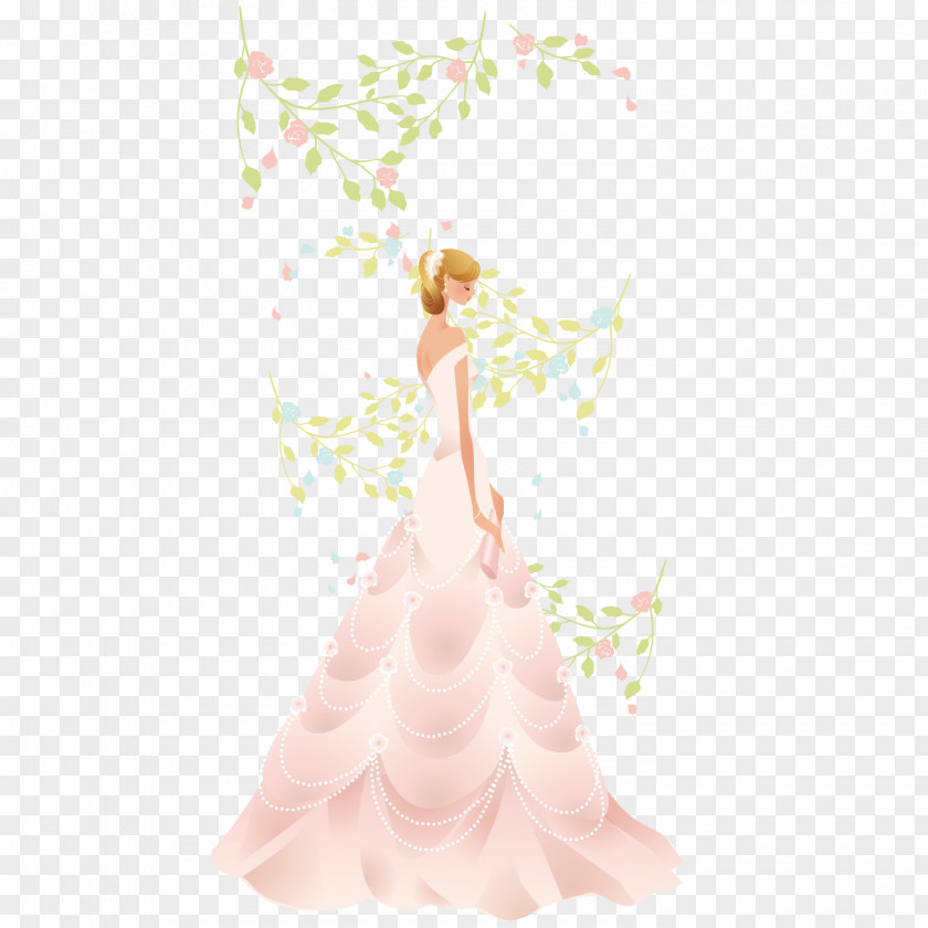 The Most Beautiful Bride Wedding Euclidean Vector PNG