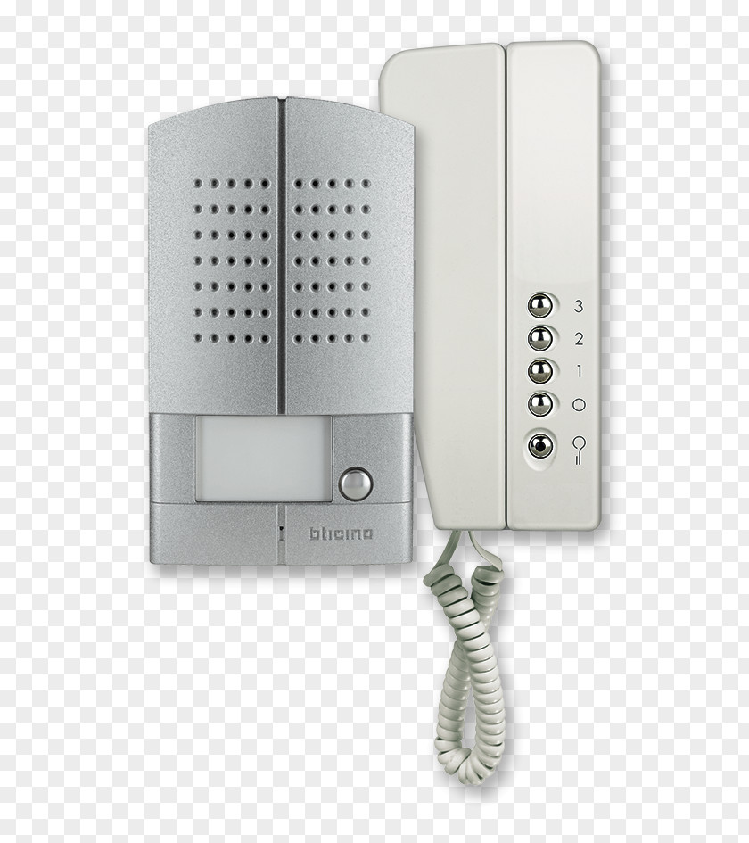 Intercom Bticino Video Door-phone Door Phone Home Automation Kits PNG