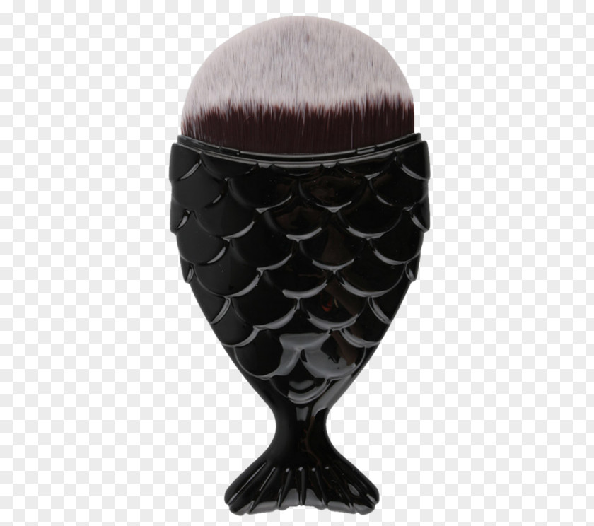 Jewelry Silver Mermaid Tail Make-Up Brushes Cosmetics Foundation PNG