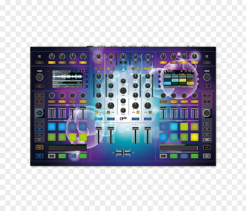 Musical Instruments Microcontroller Native Traktor Kontrol S8 Computer Hardware Electronic PNG