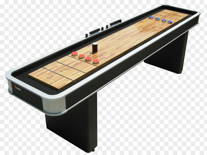 Table Shovelboard Deck Recreation Room Game PNG
