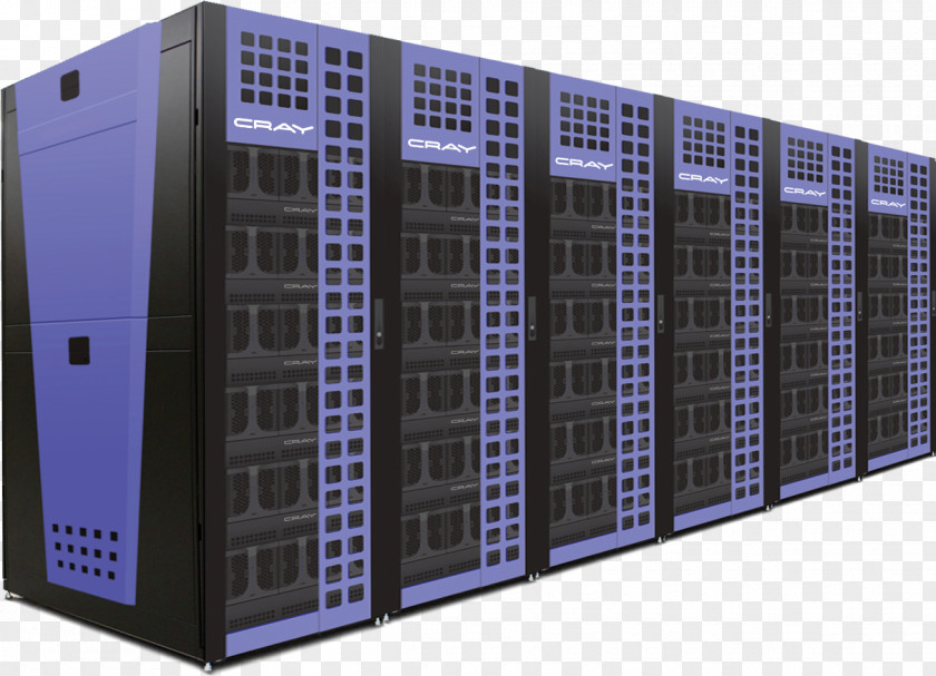 Computer Cray XC40 Network Cluster Supercomputer PNG
