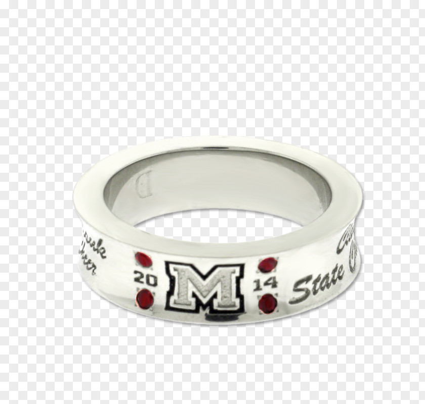 Cup Ring Silver Bangle Ruby PNG