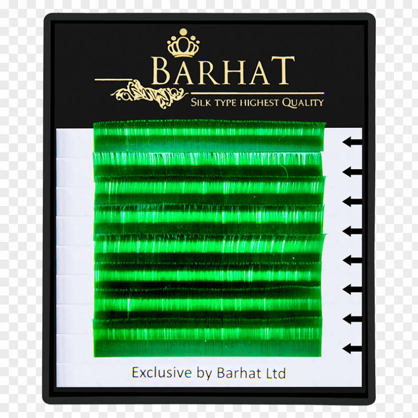 Lashes Eyelash Extensions Barhat Color Green PNG