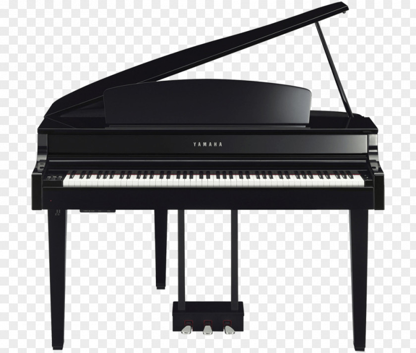 Piano Digital Electric Clavinova Yamaha Corporation PNG
