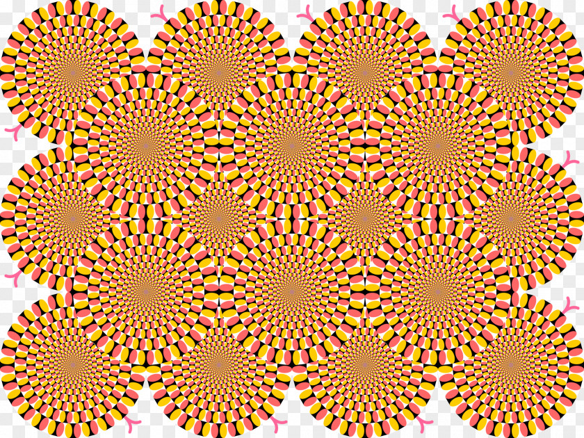 Starburst Background Rotating The Dress An Optical Illusion Peripheral Drift PNG