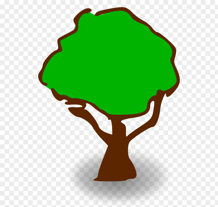 Cartoon Map Tree Clip Art PNG