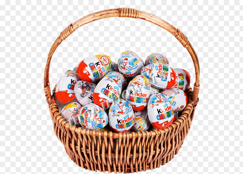 Chocolate Kinder Surprise Food Gift Baskets PNG