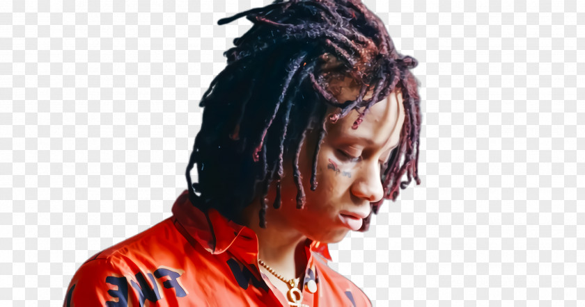 Cornrows Long Hair Trippie Redd PNG