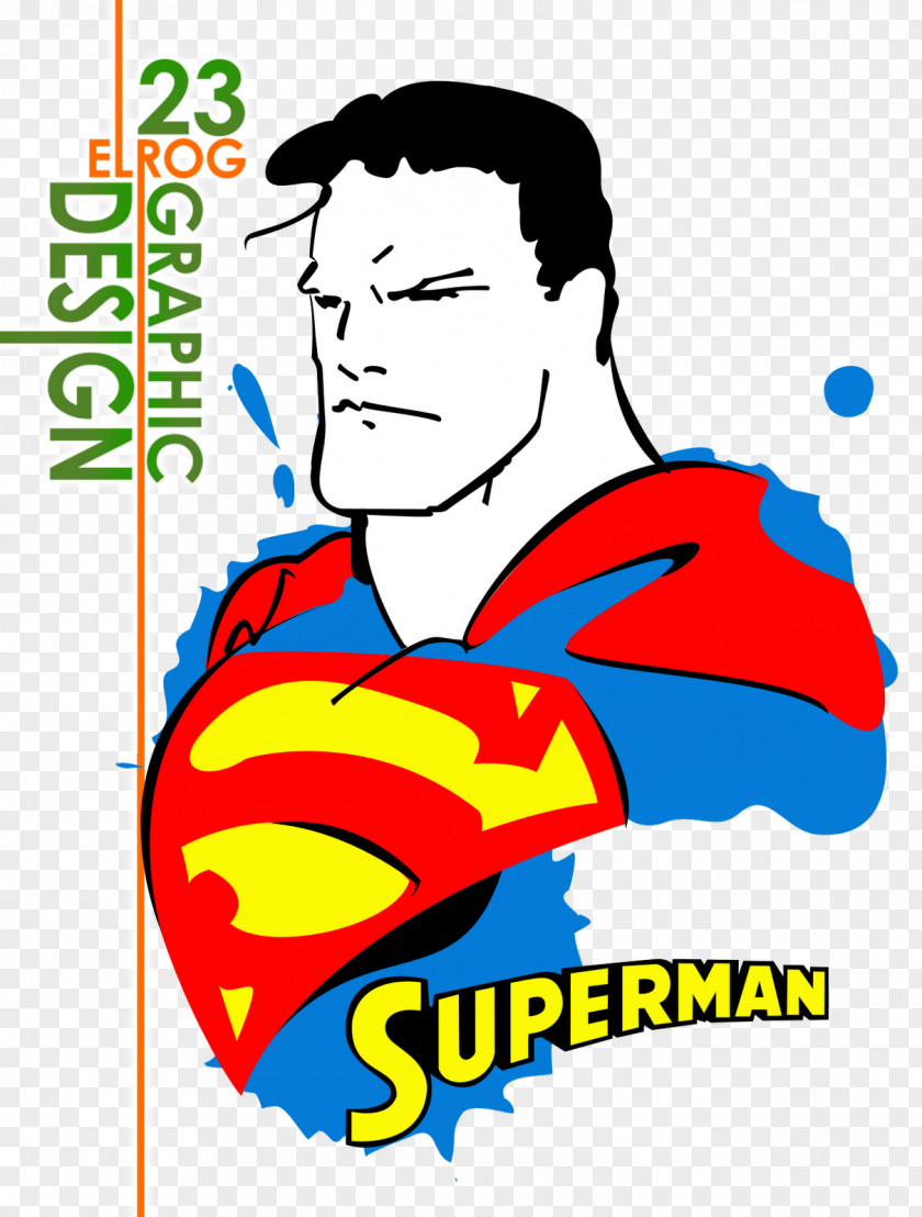 Superman Superhero Graphic Design Clip Art PNG