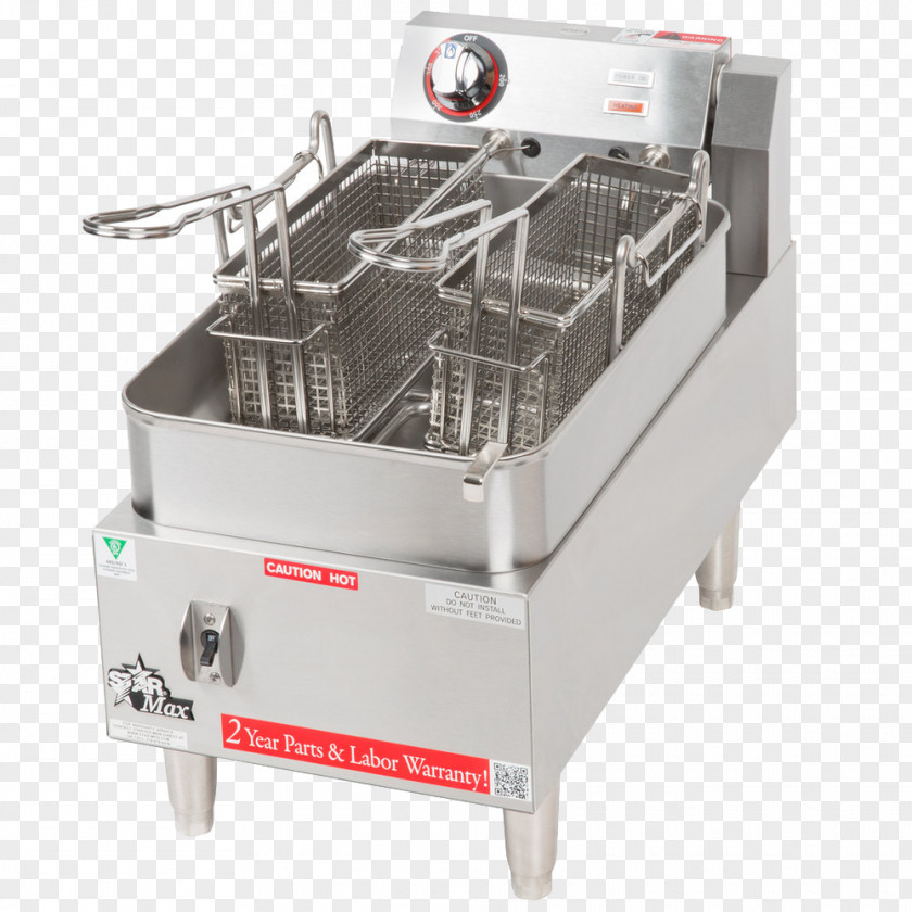 Fryer Stainless Steel Deep Fryers Countertop Manufacturing PNG