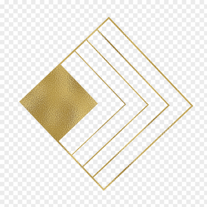 Golden Diamond Material Yellow Pattern PNG