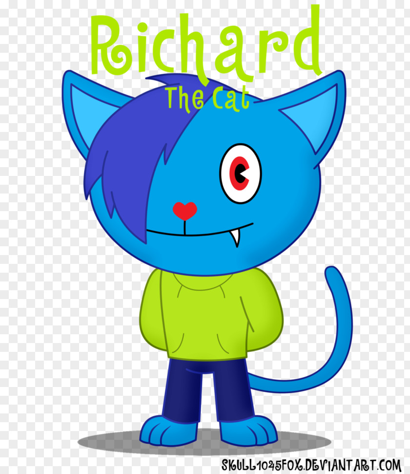 Happy Cat Toothy Fan Art PNG