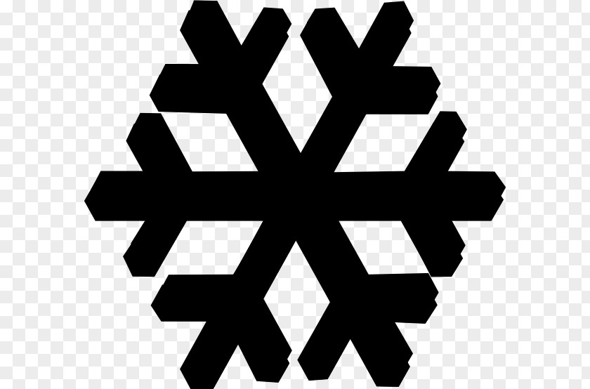 Snow Cliparts Black Snowflake Clip Art PNG
