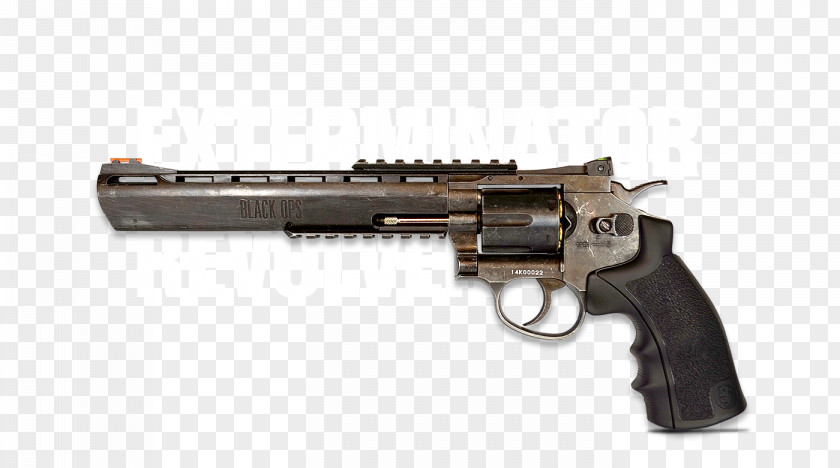 BB Gun Revolver Airsoft Guns Trigger Firearm PNG