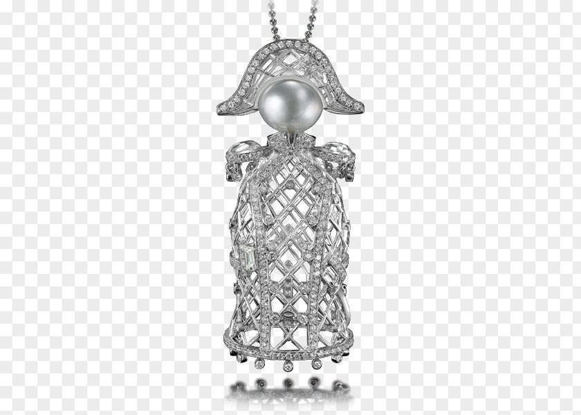 Imperial Family Locket Bling-bling Body Jewellery Silver PNG