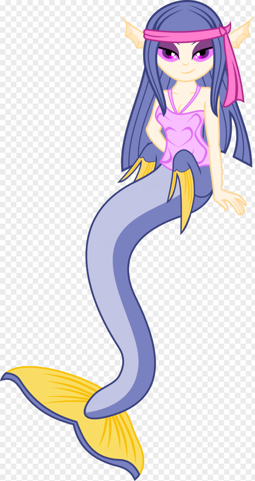 Mermaid Princess Luna Pony Fan Art PNG