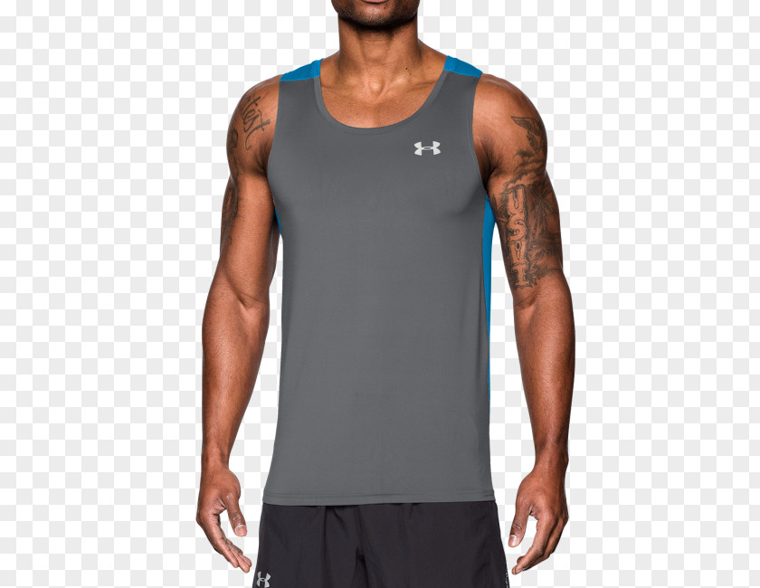 T-shirt Under Armour Sleeveless Shirt Top PNG