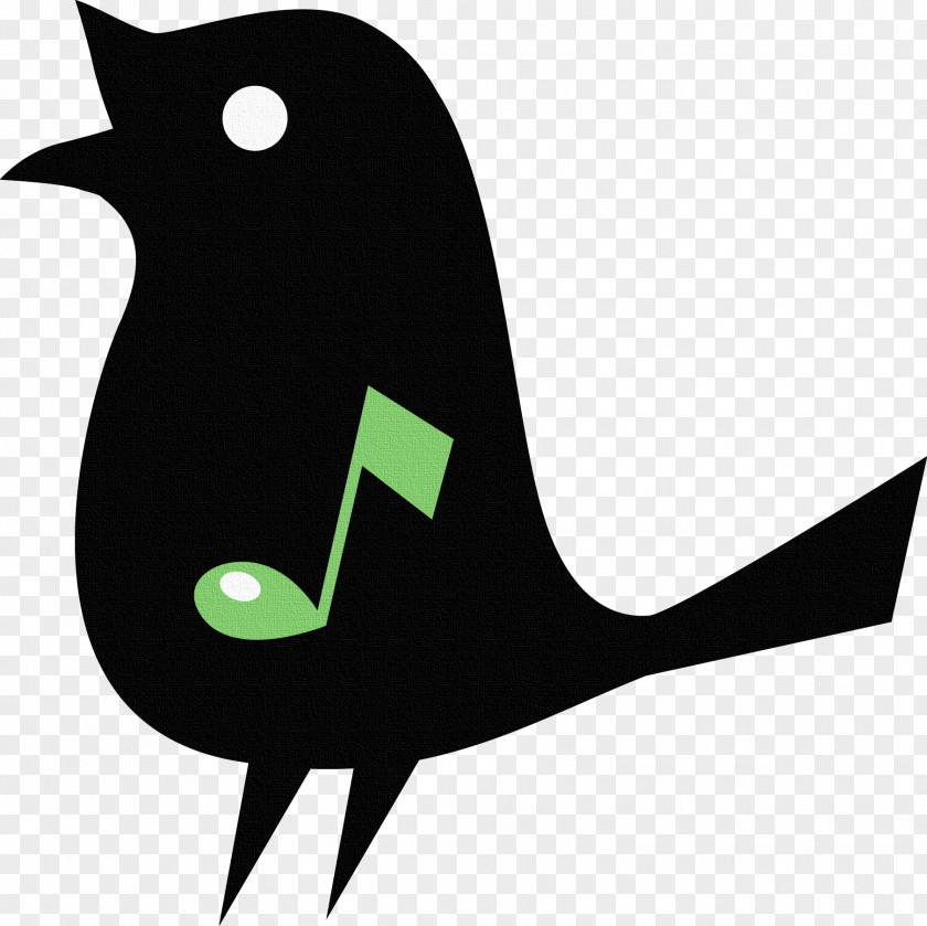 Black Bird Silhouette PNG