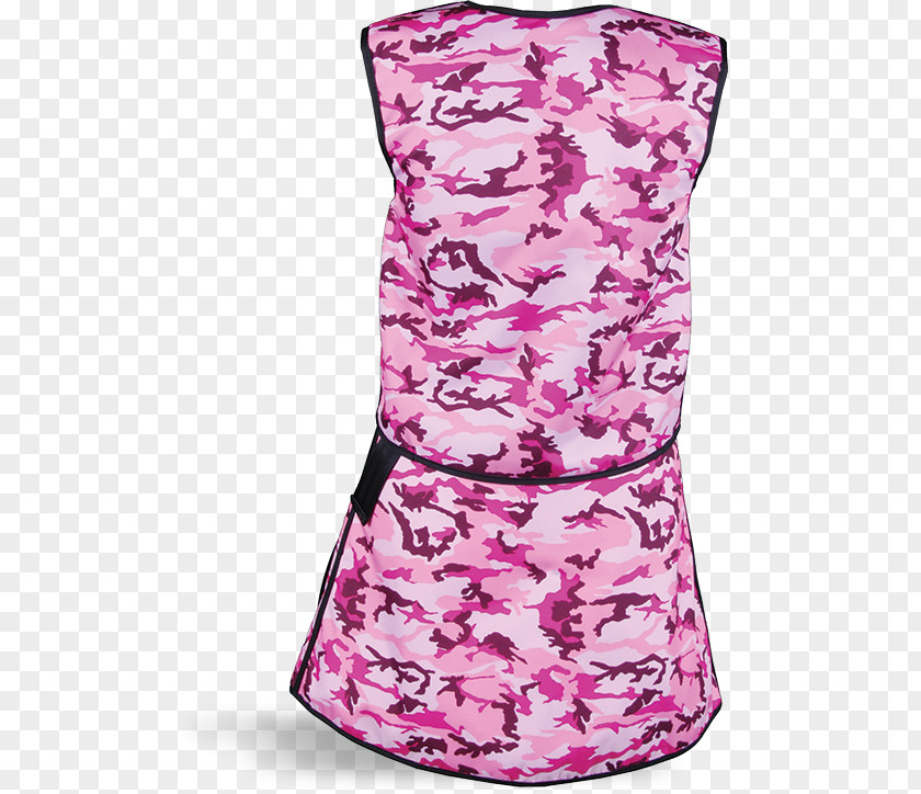 Camo Pattern Apron Neck Radiation April Dress PNG