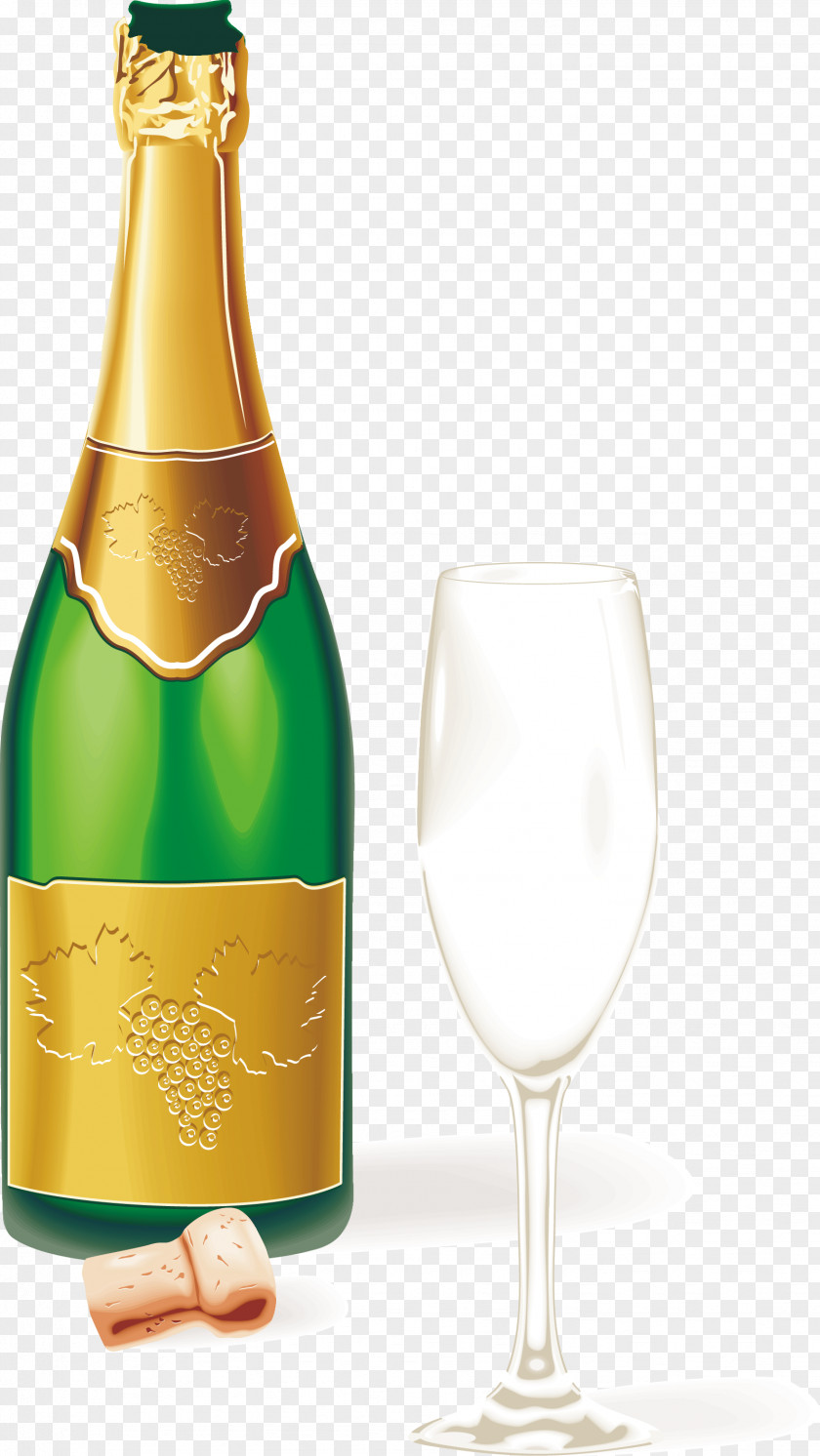 Champagne Vector Glass Sparkling Wine Clip Art PNG