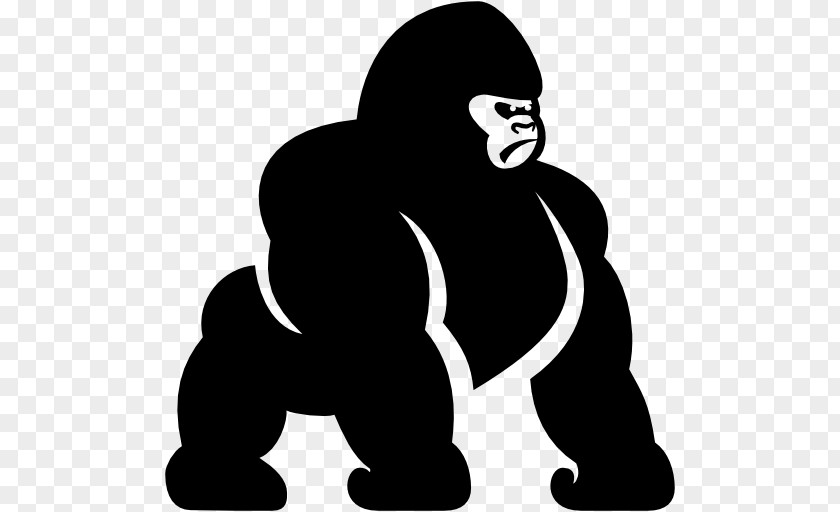 Gorilla Monkey Clip Art PNG