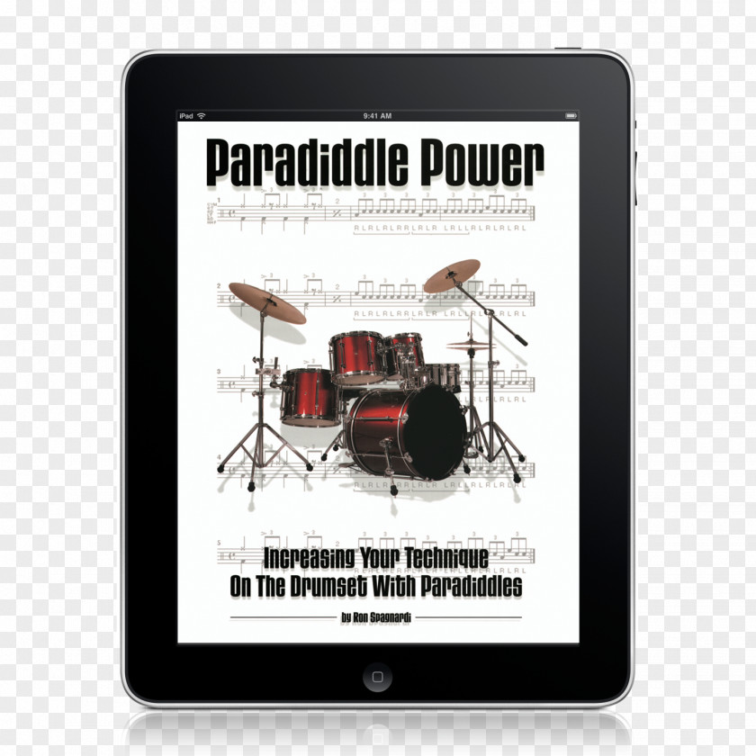 Modern Booklet Paradiddle Power (Music Instruction): Increasing Your Technique On The Drumset With Paradiddles Drum Kits PNG