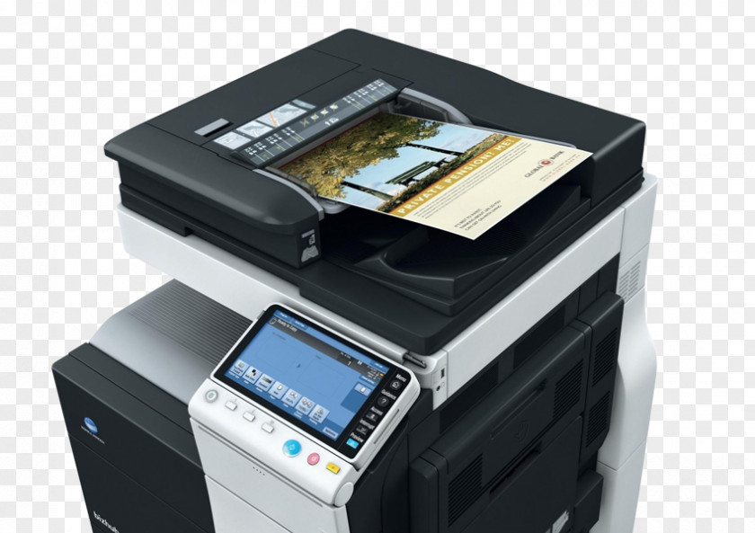 Printer Konica Minolta Photocopier Multi-function Image Scanner PNG