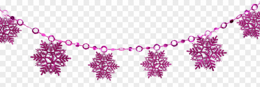 Snow String Hanging Christmas Decoration Material Sheet Snowflake Tree PNG
