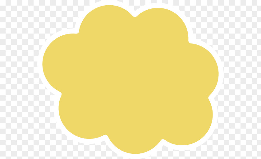 Cloud Clipart Yellow Royalty-free Clip Art PNG